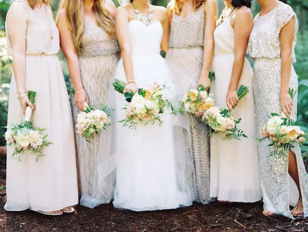 Beaded Bridesmaid Dresses