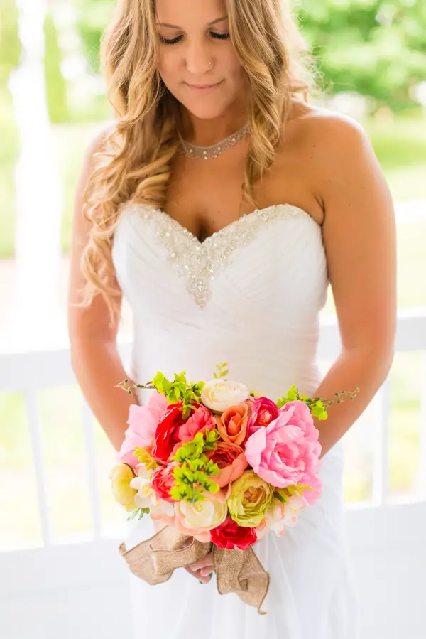 Colorful Wedding Bouquet - Kirsten Smith Photography