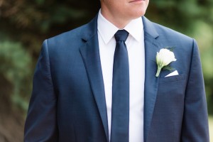 Groom boutonniere - Dan and Melissa Photography