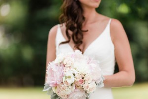 Blush Wedding Bouquet - Dan and Melissa Photography