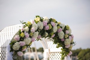 Wedding ceremony arch - Nicole Lopez Photography