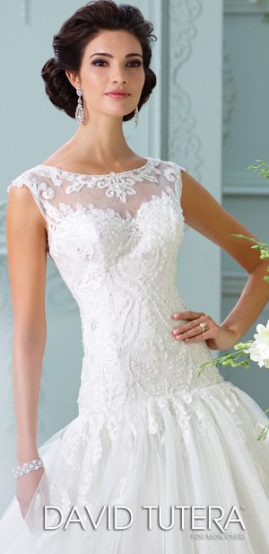 David Tutera for Mon Cheri Spring 2016 Wedding Dress