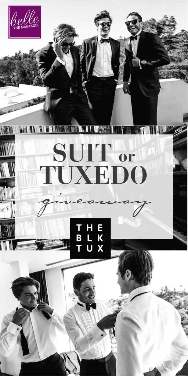 Enter to Win a Tuxedo or Suite by The Black Tux