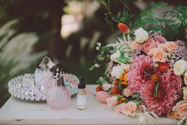 Perfume Bar Idea for Bridal Shower - Cristina Navarro Photography, Fiori The Flower Studio #BTMVendor
