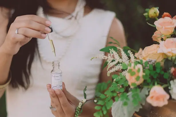 Perfume Bar Idea for Bridal Shower - Cristina Navarro Photography, Fiori The Flower Studio #BTMVendor
