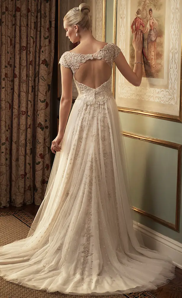 #Wedding Dress by Casablanca Bridal 2016 
