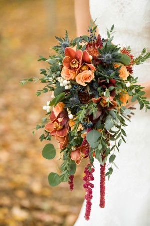 Fall Wedding Bouquet - Rachel Peters Photography