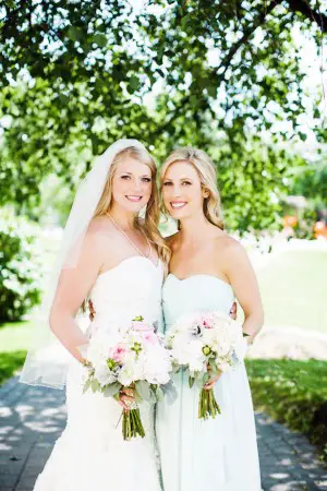 Mint #Bridesmaid Dresses - Caroline Ross Photography