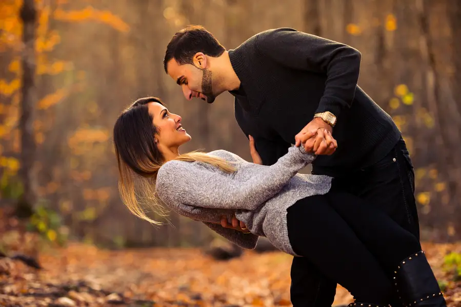 Autumn Engagement Pictures - Nick Ghattas Photography