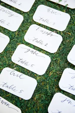 Escort Cards - Captured by Solie Designs