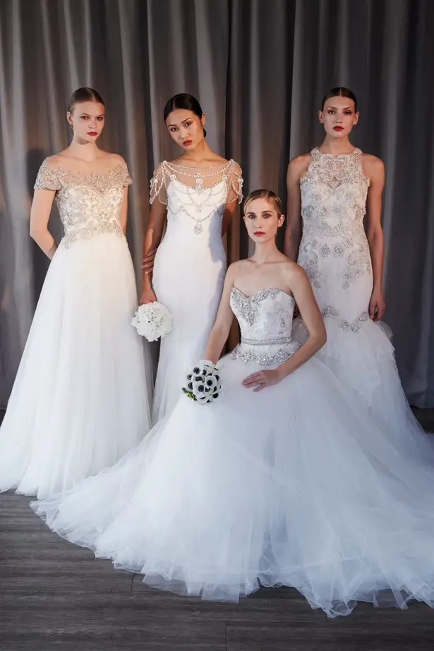 Belle by badgley discount mischka bridal gowns