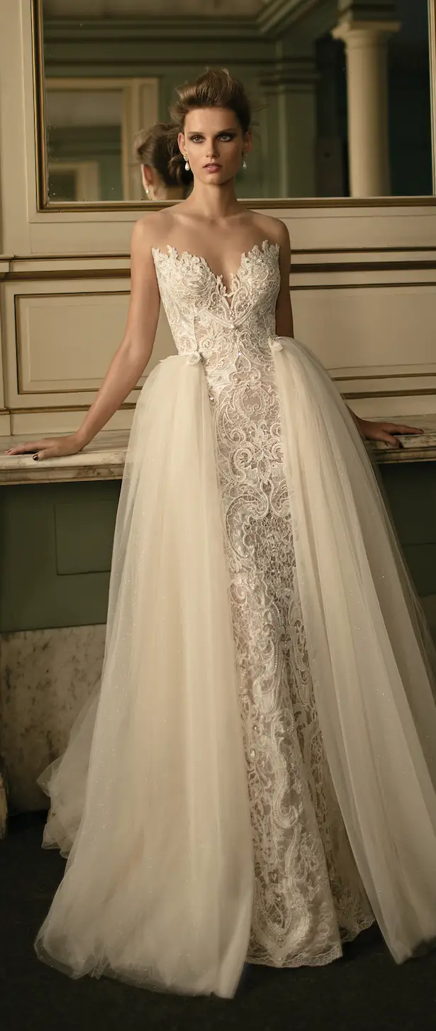 Wedding Dresses with Detachable Skirts