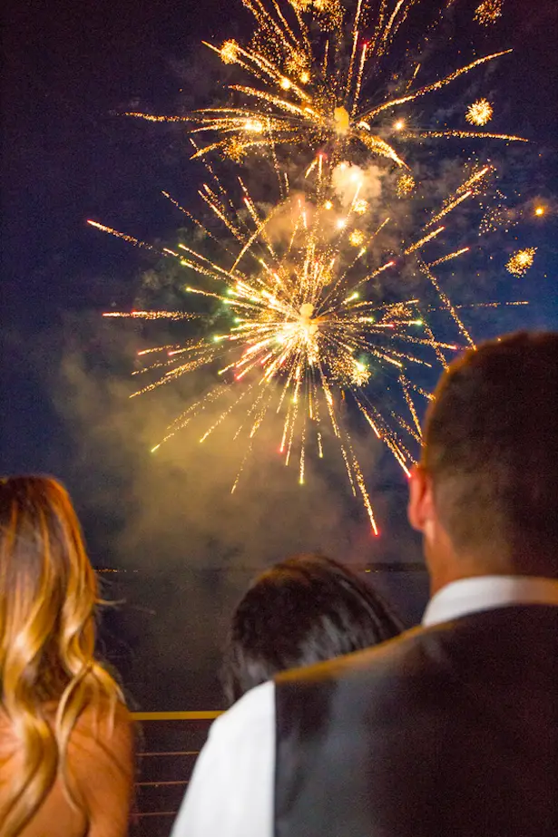 Wedding Fireworks Sophisticated Bride - Captured by Solie Designs