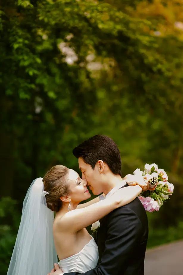 wedding kiss - CliffCphotography