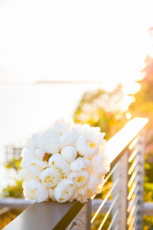 White Wedding Bouquet - Captured by Solie Designs
