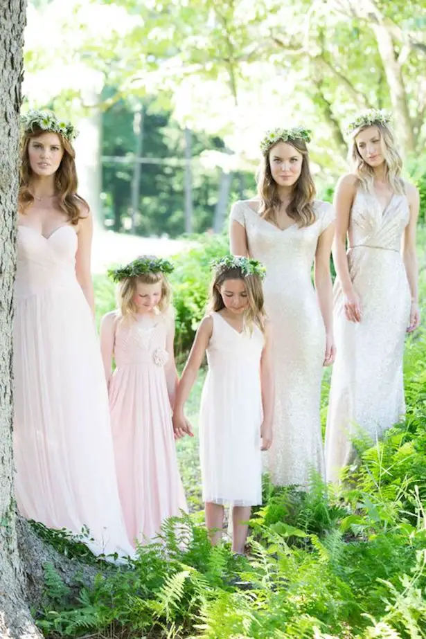 Bridesmaid Dress Trends with Bari Jay: Neutrals and Sequins