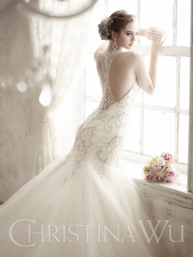 Christina Wu Mermaid Style Wedding Dress