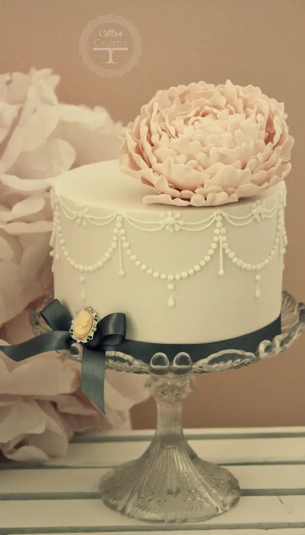 Wedding Cakes with Sugar Flowers