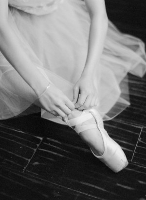 Ballet wedding shoes - Melanie Gabrielle Photography