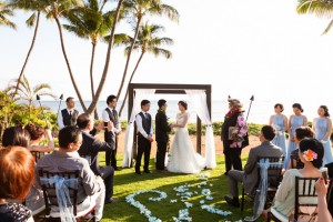 Beach Wedding ceremony - Mike Adrian Photography