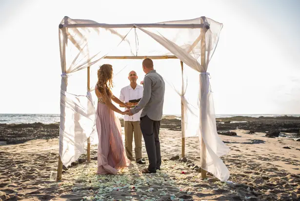 Beach wedding ceremony - Madison Baltodano Photography