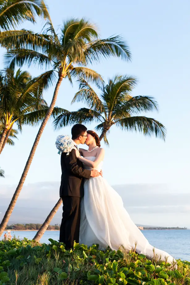 Beach wedding photo - Mike Adrian Photography