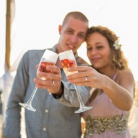 Beach wedding picture - Madison Baltodano Photography