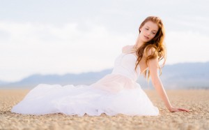 Bridal powder pink tulle skirt - Rewind Photography