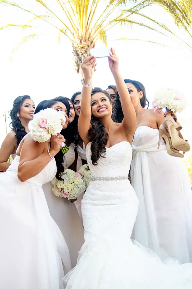 Bridesmaids Selfie - William Innes Photography