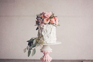 Floral wedding cake - Millie B
