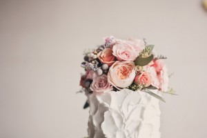 Floral wedding cake - Millie B