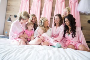 Pink bridesmaid Robes - Jeramie Lu Photography
