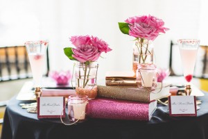Pink wedding decorations - Emily Joanne Wedding Films & Photography