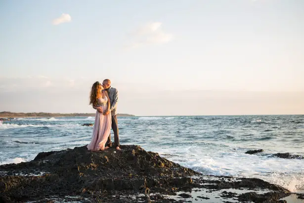 Romantic Beach wedding photo - Madison Baltodano Photography