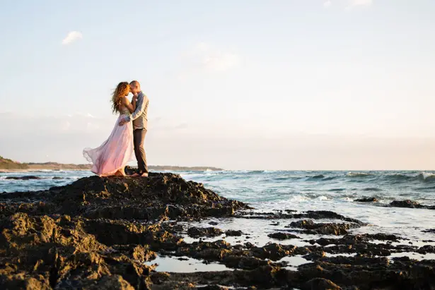 Romantic Beach wedding photo - Madison Baltodano Photography