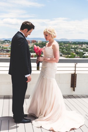 Rooftop wedding photo - Emily Joanne Wedding Films & Photography