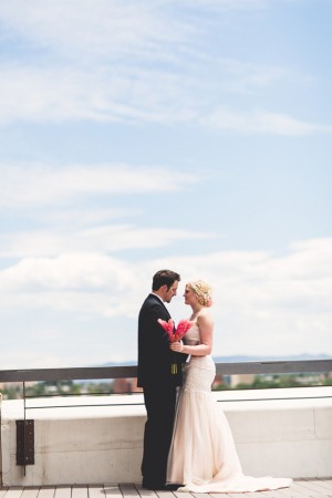 Rooftop wedding picture - Emily Joanne Wedding Films & Photography