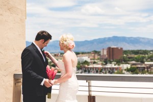 Rooftop wedding picture - Emily Joanne Wedding Films & Photography