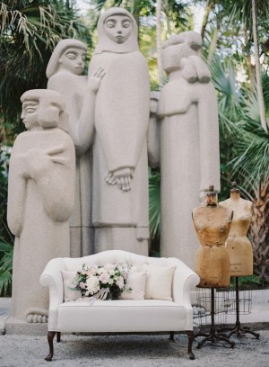 Sculpture gardens wedding venue - Melanie Gabrielle Photography