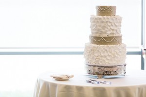 Wedding cake - Dan and Melissa