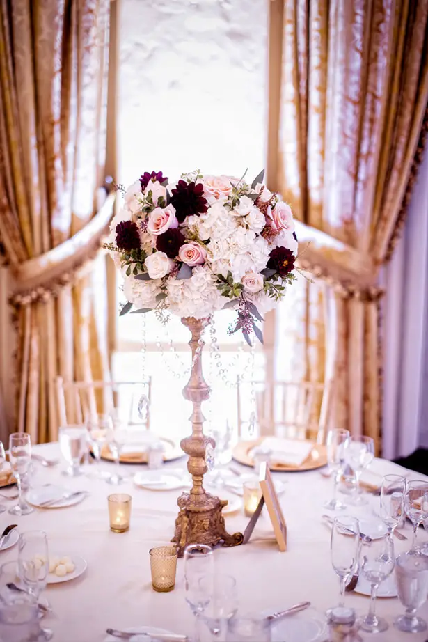 Wedding centerpiece ideas - William Innes Photography