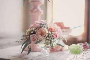 Wedding floral centerpiece - Millie B