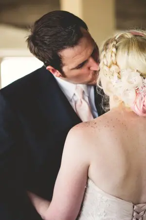 Wedding kiss - Emily Joanne Wedding Films & Photography