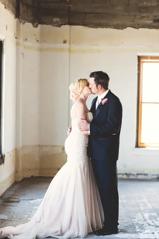 Wedding kiss - Emily Joanne Wedding Films & Photography