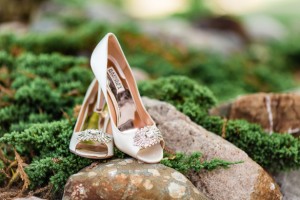 Wedding shoes - Dan and Melissa