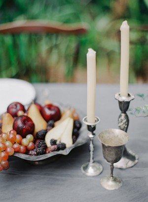 Wedding table candles - Melanie Gabrielle Photography