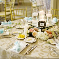 Wedding table escape - Andie Freeman Photography
