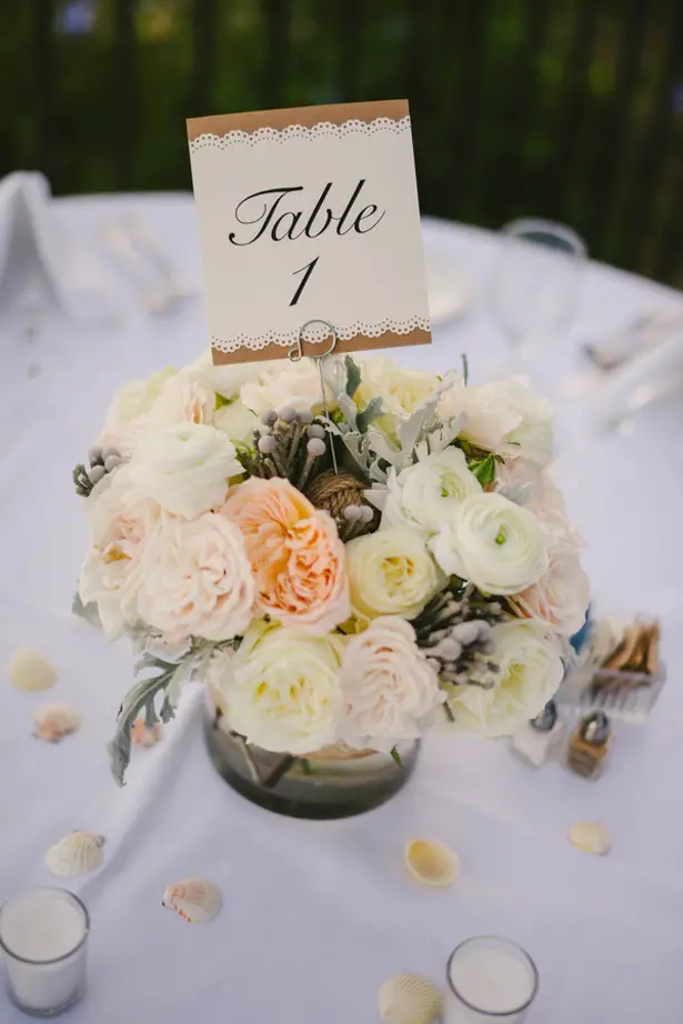 Wedding table number - Vitaly M Photography