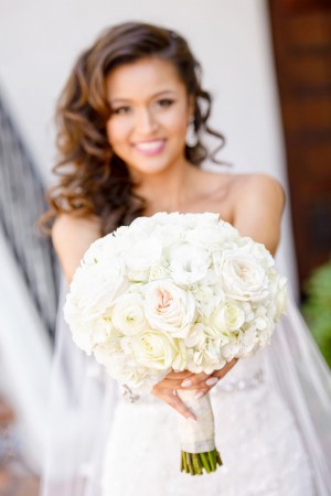 White Wedding bouquet - William Innes Photography