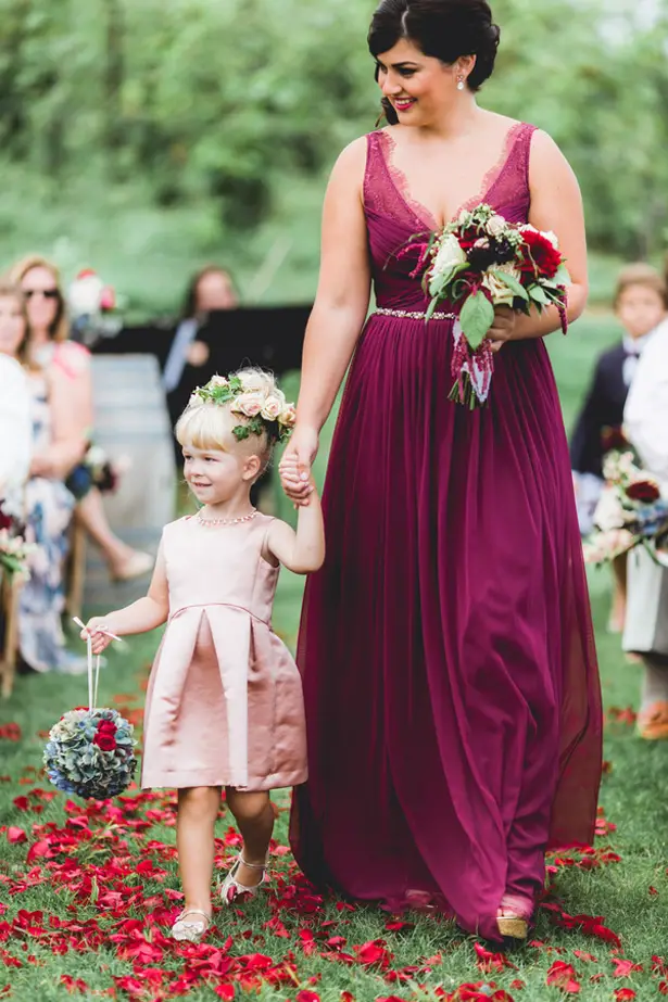 flower girl - Dan and Melissa